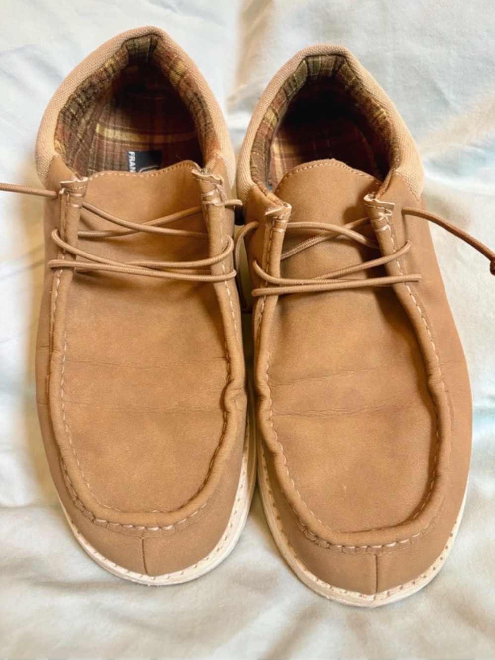 Casual Tan Moccasin Slip-On Loafers